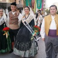 Ofrenda de flores a la Mare de Déu del Lledó