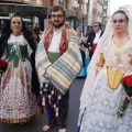 Ofrenda de flores a la Mare de Déu del Lledó