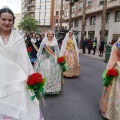 Ofrenda de flores a la Mare de Déu del Lledó