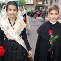 Ofrenda de flores a la Mare de Déu del Lledó