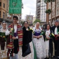 Ofrenda de flores a la Mare de Déu del Lledó