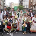 Ofrenda de flores a la Mare de Déu del Lledó