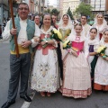 Ofrenda de flores a la Mare de Déu del Lledó