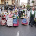 Ofrenda de flores a la Mare de Déu del Lledó