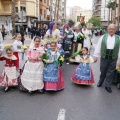 Ofrenda de flores a la Mare de Déu del Lledó