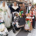 Ofrenda de flores a la Mare de Déu del Lledó