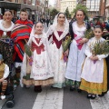 Ofrenda de flores a la Mare de Déu del Lledó