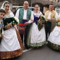 Ofrenda de flores a la Mare de Déu del Lledó