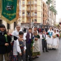 Ofrenda de flores a la Mare de Déu del Lledó