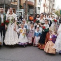 Ofrenda de flores a la Mare de Déu del Lledó