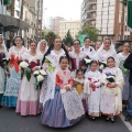 Ofrenda de flores a la Mare de Déu del Lledó