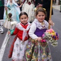 Ofrenda de flores a la Mare de Déu del Lledó