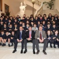 Alumnos del colegio San Cristóbal