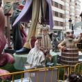 Fallas Burriana, ofrenda