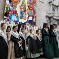 Fallas Burriana, ofrenda