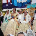 Fallas Burriana, ofrenda