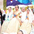 Fallas Burriana, ofrenda