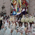 Fallas Burriana, ofrenda