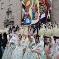 Fallas Burriana, ofrenda