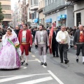 Fallas Burriana, ofrenda