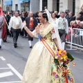 Fallas Burriana, ofrenda