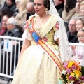 Fallas Burriana, ofrenda