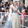 Fallas Burriana, ofrenda