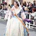 Fallas Burriana, ofrenda