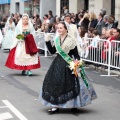 Fallas Burriana, ofrenda