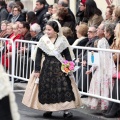 Fallas Burriana, ofrenda