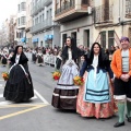 Fallas Burriana, ofrenda