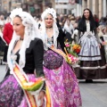 Fallas Burriana, ofrenda