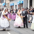 Fallas Burriana, ofrenda