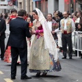Fallas Burriana, ofrenda