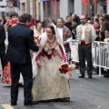 Fallas Burriana, ofrenda