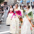 Fallas Burriana, ofrenda