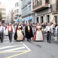 Fallas Burriana, ofrenda