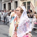 Fallas Burriana, ofrenda