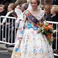 Fallas Burriana, ofrenda