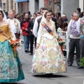 Fallas Burriana, ofrenda