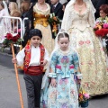 Fallas Burriana, ofrenda