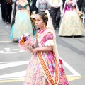 Fallas Burriana, ofrenda