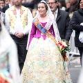 Fallas Burriana, ofrenda