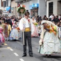 Fallas Burriana, ofrenda