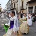 Fallas Burriana, ofrenda