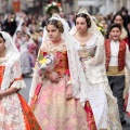 Fallas Burriana, ofrenda