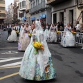 Fallas Burriana, ofrenda