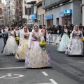 Fallas Burriana, ofrenda