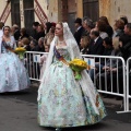 Fallas Burriana, ofrenda