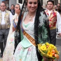 Fallas Burriana, ofrenda